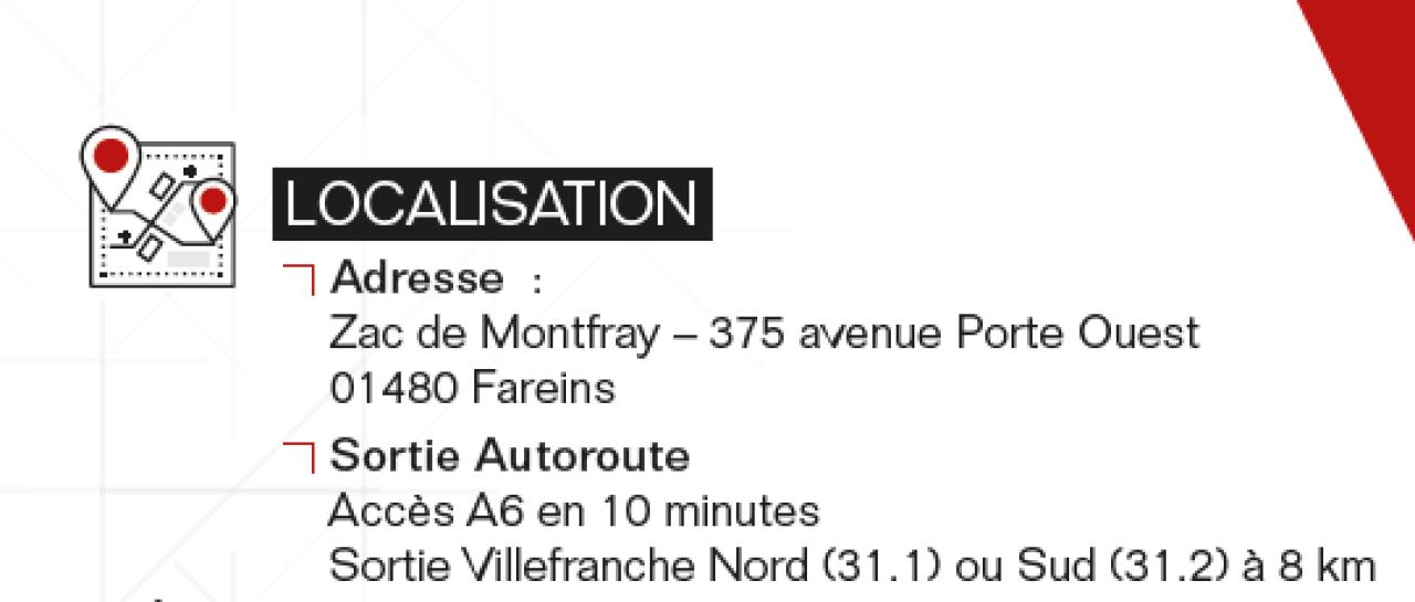 Local d'activité Fareins 770m² Location local d'activité Fareins Ain OLACT2428039 5